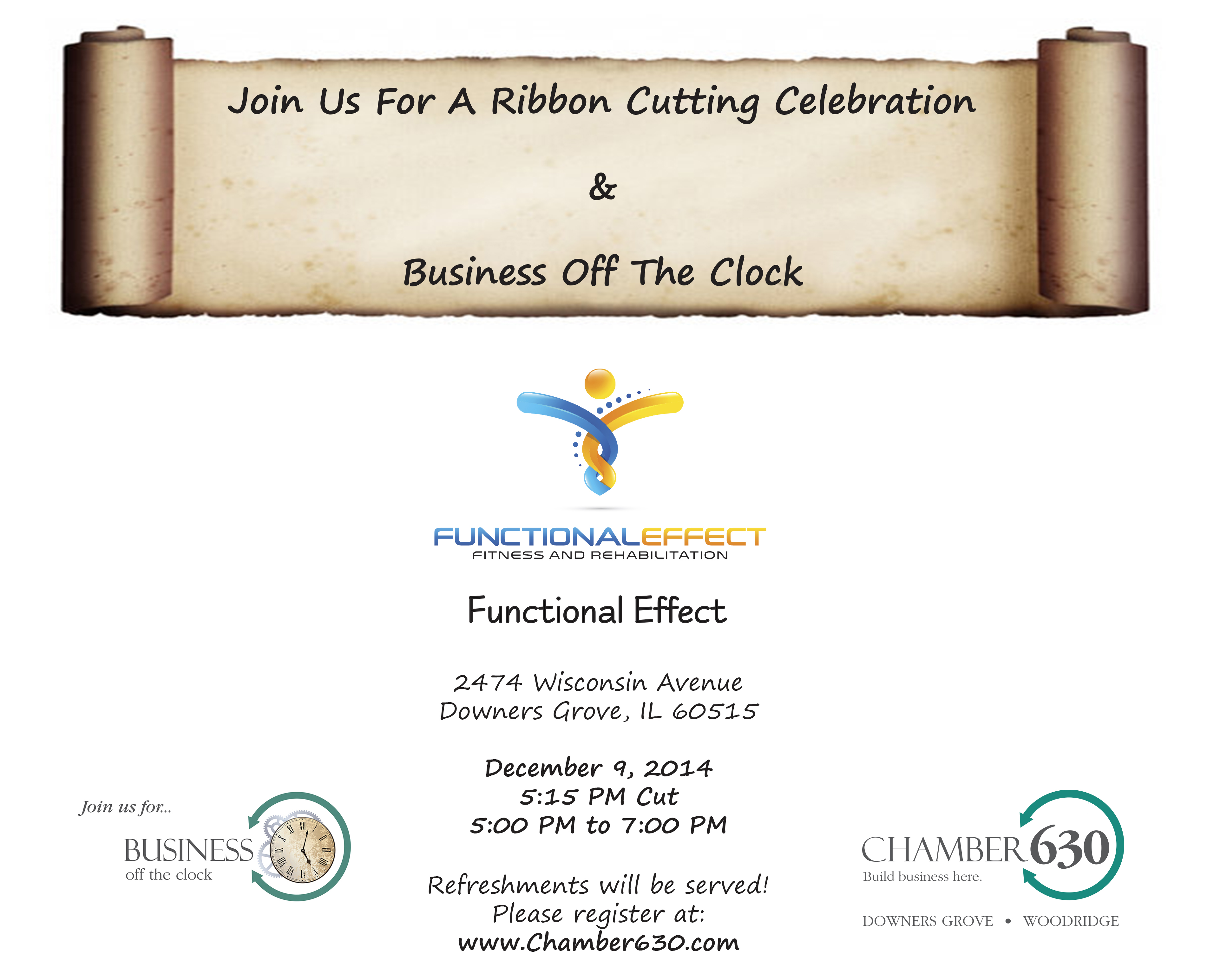 Functional Effect ribbon cutting and BOTC