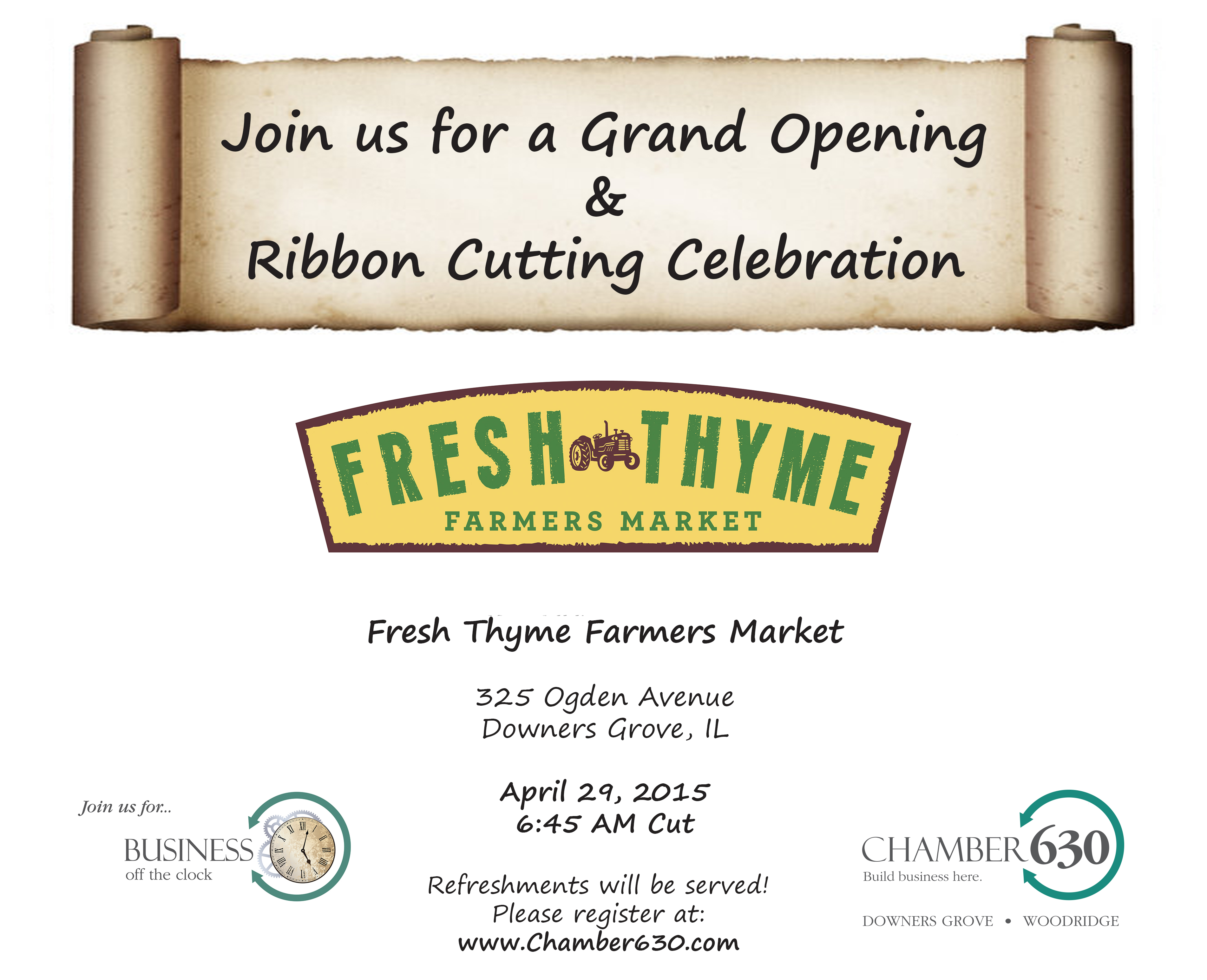 Fresh Thyme Grand Opening and RC this
